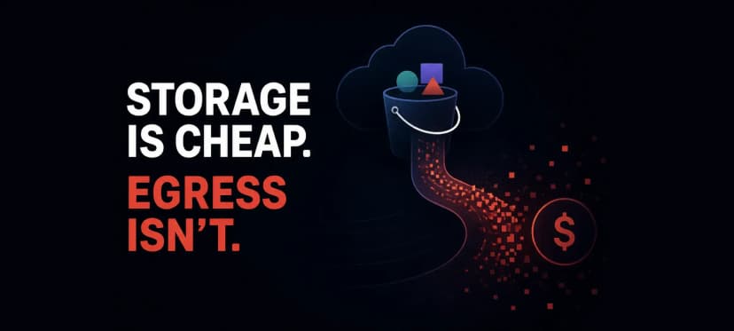 AWS S3 egress costs compared with storage costs