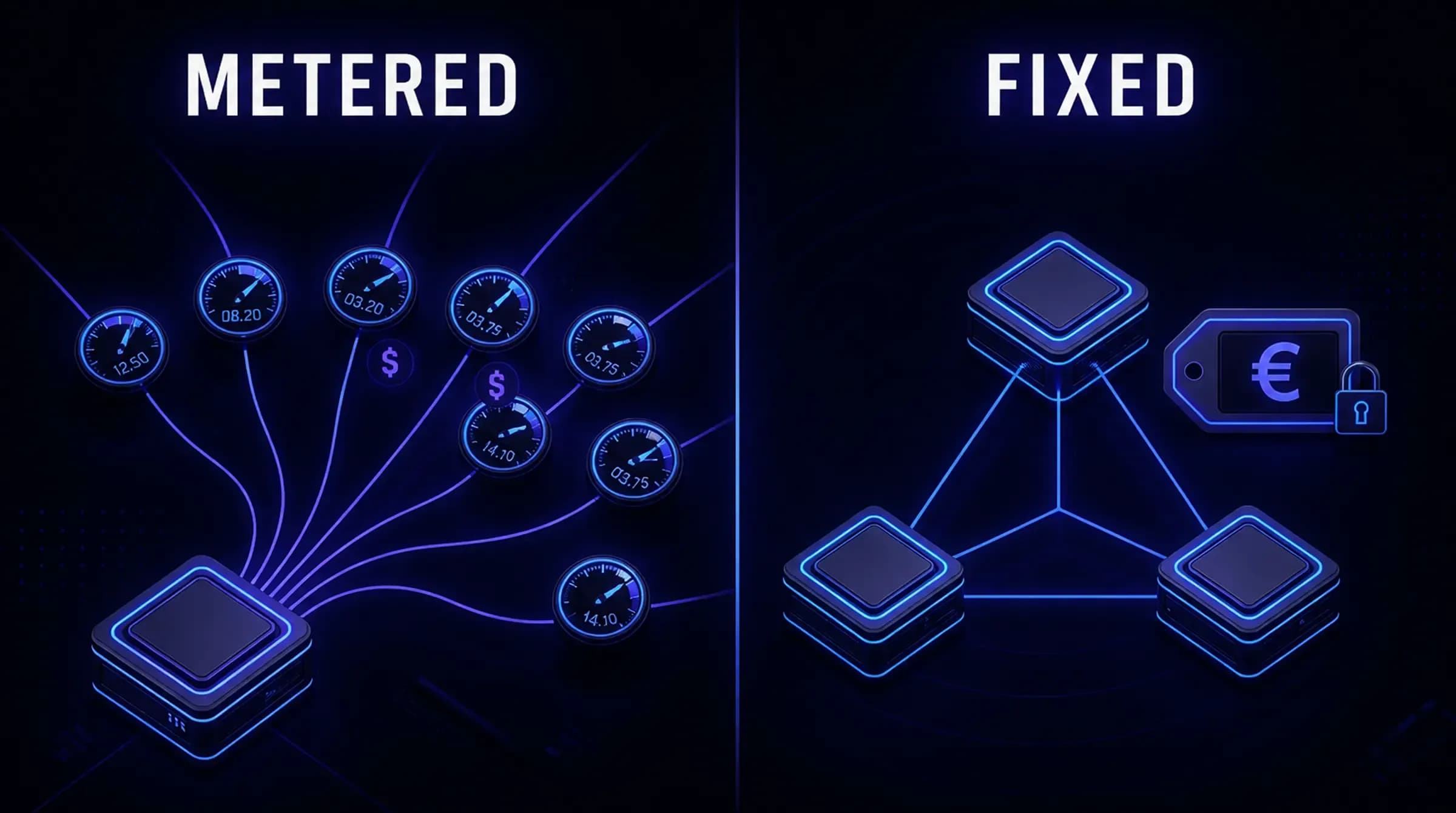 kubernetes metered fixed